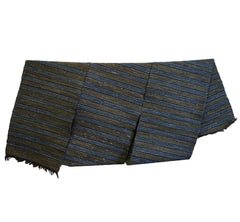 A Sakiori Obi: Muted Colors and Subtle Stripes