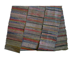A Beautifully Subtle Sakiori Obi: Twisted Bi-Colored Warp