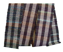 A Rustically Woven Obi: Rich Color and Texture