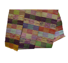 A Multi-Colored Sakiori Obi: Blocks