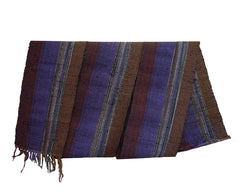 Beautifully Woven and Colored Sakiori Obi: Multi-toned Warp