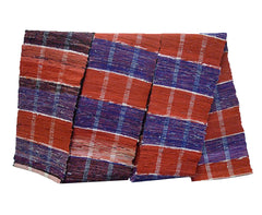 A Sakiori Obi: Deeply Toned Rag Weave