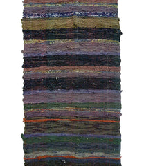 A Rustic and Thickly Woven Sakiori Panel: Rag Weave