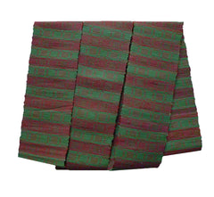 A Sakiori Obi or Contrasting Colors: Block Woven