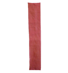 A Fragment of Safflower Dyed Hemp or Ramie: Benibana