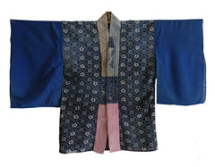 A Han Juban or Half Under Kimono: Katazome Bodice and Interesting Details