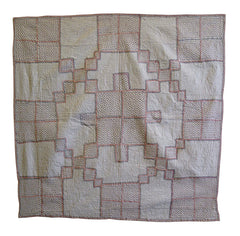 A Beautifully Stitched Rajasthani Cloth: Said Community Prayer Rug
