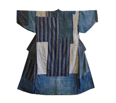 A Marvelous Reversible Boro Kimono: Two Good Sides