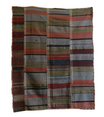 A Mediuim-Sized Sakiori Mat: Rag Woven