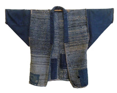 A Boro Sakiori Hanten: Patched, Threadbare Ragwoven Work Coat