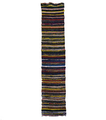 A Length of Deeply Colored Sakiori: Fragment from a Kotatsugake