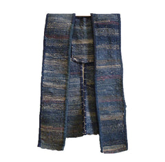 A Beautifully Colored Sakiori Sodenashi: Rag Woven Work Vest