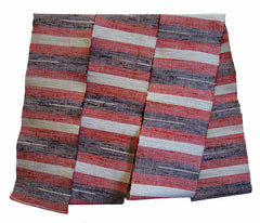A Nicely Woven Sakiori Obi: Silk Weft