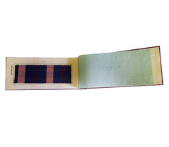 A Book of Silk Plaid Swatches: Textile Merchant's Samples