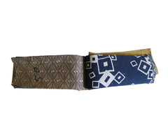 A Sample Book of 64 Resisted and Stenciled Patterns: Traditional Designs
