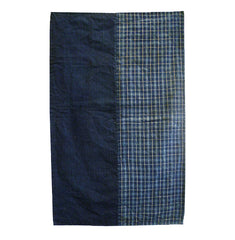 A Hand Stitched Baby's Sleeping Mat: Very Good 19th Century Cotton