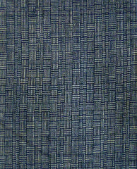 A Length of Faded Sankuzushi Cotton: 19th Century Basketweave