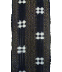 A Length of Kasuri Cotton: Elaborate Sankuzushi Edges