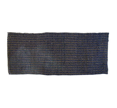 A Fragment of Sashiko Stitched Cotton: Striped