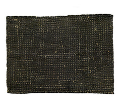A Densely and Interestingly Sashiko Stitched Cloth: Layered
