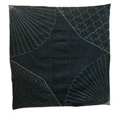 A Sashiko Stitched Furoshiki: Three Motifs