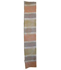 A Length of Very Sashiko Stitched Cotton: Colored Kasuri