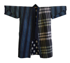 A Reversible Completely Sashiko Stitched Jacket: Wearable