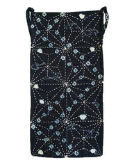 A Complex Shibori and Sashiko Textile: Indigo Dyed Cotton