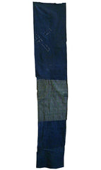 A Cotton Boro Panel: Vestige of Sashiko Stitching