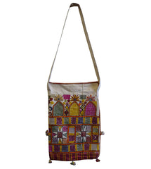 An Exuberantly Embroidered Gujarati Bag: Saurashtra Region