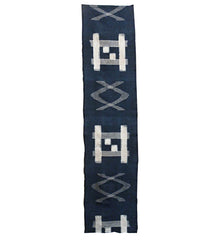 A Length of Large Scale Kasuri Design: Bold Images