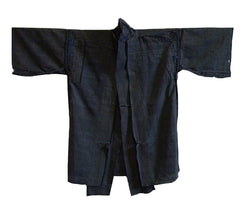 An Unfinished Boro Cotton Jacket: Wearable