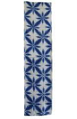 An Undone Sekka Shibori Diaper: Two Layers and Sashiko Stitching