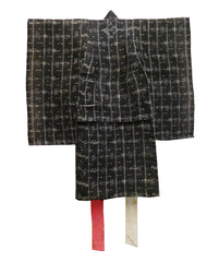 An Omi Jofu Child's Kimono: Three Semamori or Stitched Amulets