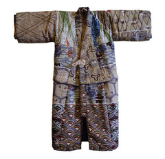 A Child's Silk Kimono and Undergarment Set: Recycled Kimono Pattern Sampler