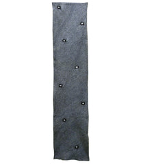 A Length of Shibori Dyed Cotton: Dark and Light Dots
