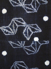 A Length of Northern Shibori: Rustic, Hand Spun Cotton