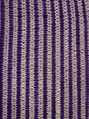 A Length of Textured Taiten Shibori: Rich Purple Tone