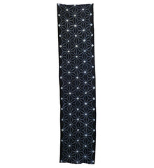 A Length of Akita Shibori: Traditional Asanoha Pattern