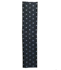 A Length of Akita Shibori: Traditional Hemp Leaf Pattern