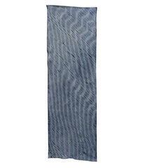 A Length of Double Arashi Shibori: Complex Technique