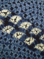A Length of Beautifully Rendered Shibori: Wonderful Color and Texture