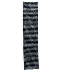 A Length of Stitched Shibori: Blips on a Diagonal