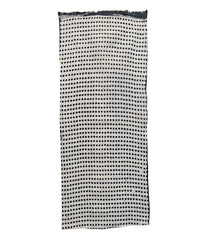 A Stencil Dyed Tenugui or Traditional Hand Towel: Faux Mame Shibori