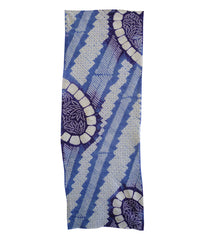 A Length of Shibori Dyed Cotton: Large Repeat