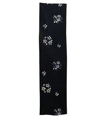 A Length of Northern Shibori: Flower Roundels and Butterflies