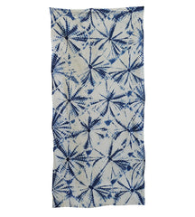A Length of Kumo Shibori: Large Scale Spiderweb Pattern