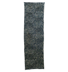 A Length of Shibori Dyed Cotton: Overdyed Katazome
