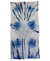 A Beautiful Two Process Shibori Fragment: Large, Central Kumo