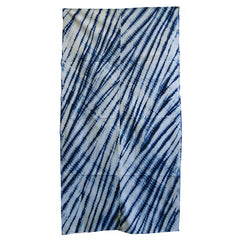 A Two Panel Shibori Mat: Large Scale